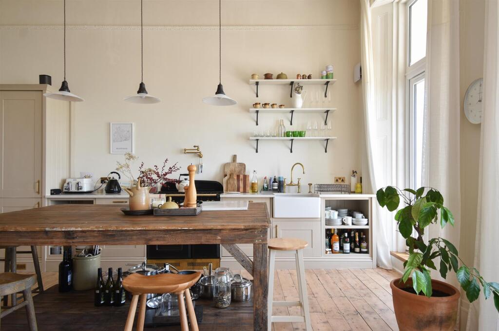 Open plan living space