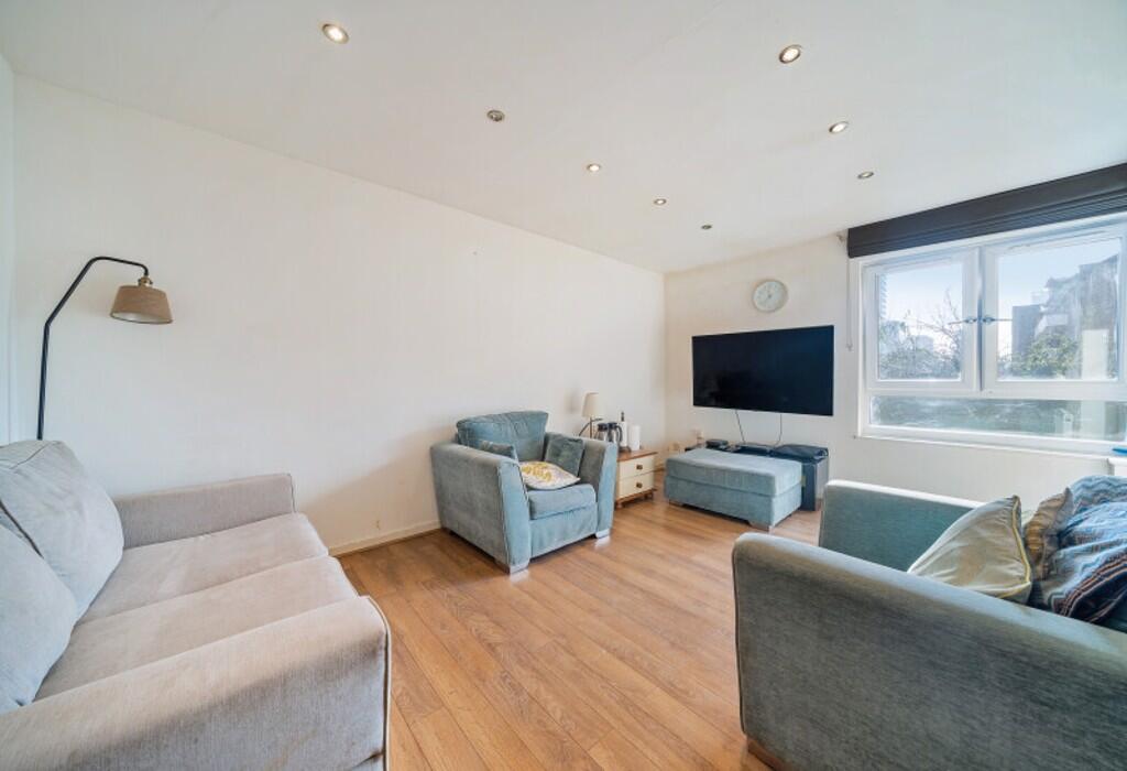 The living room 