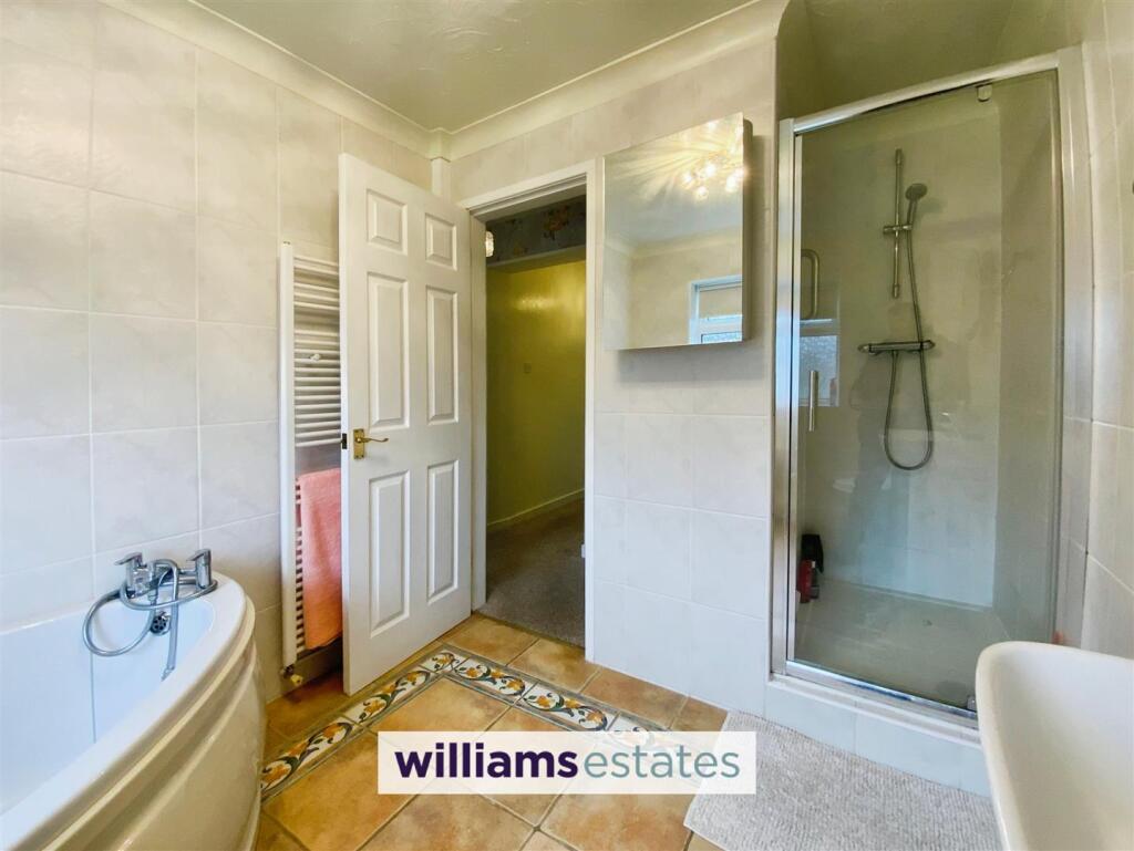 with shower