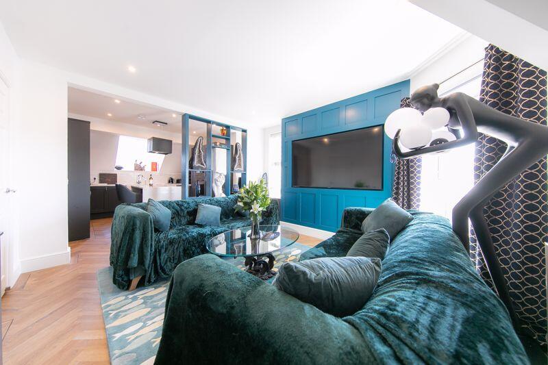 Open plan living space