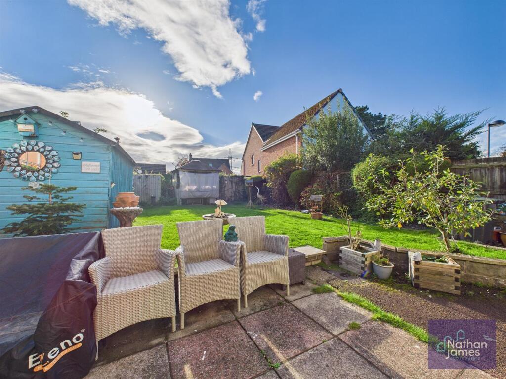 Rear garden