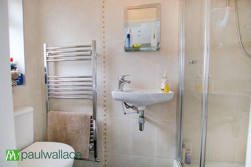 Downstairs Cloakroom with Shower