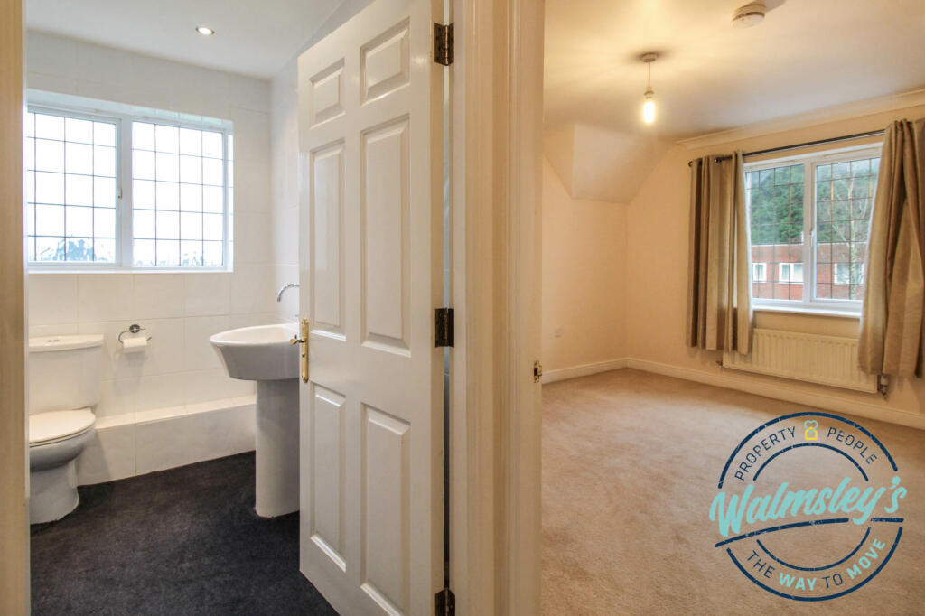 Landing with family bathroom and double bedroom tw