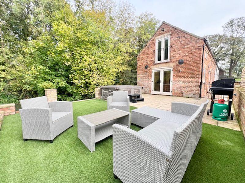 Slab and astro patio