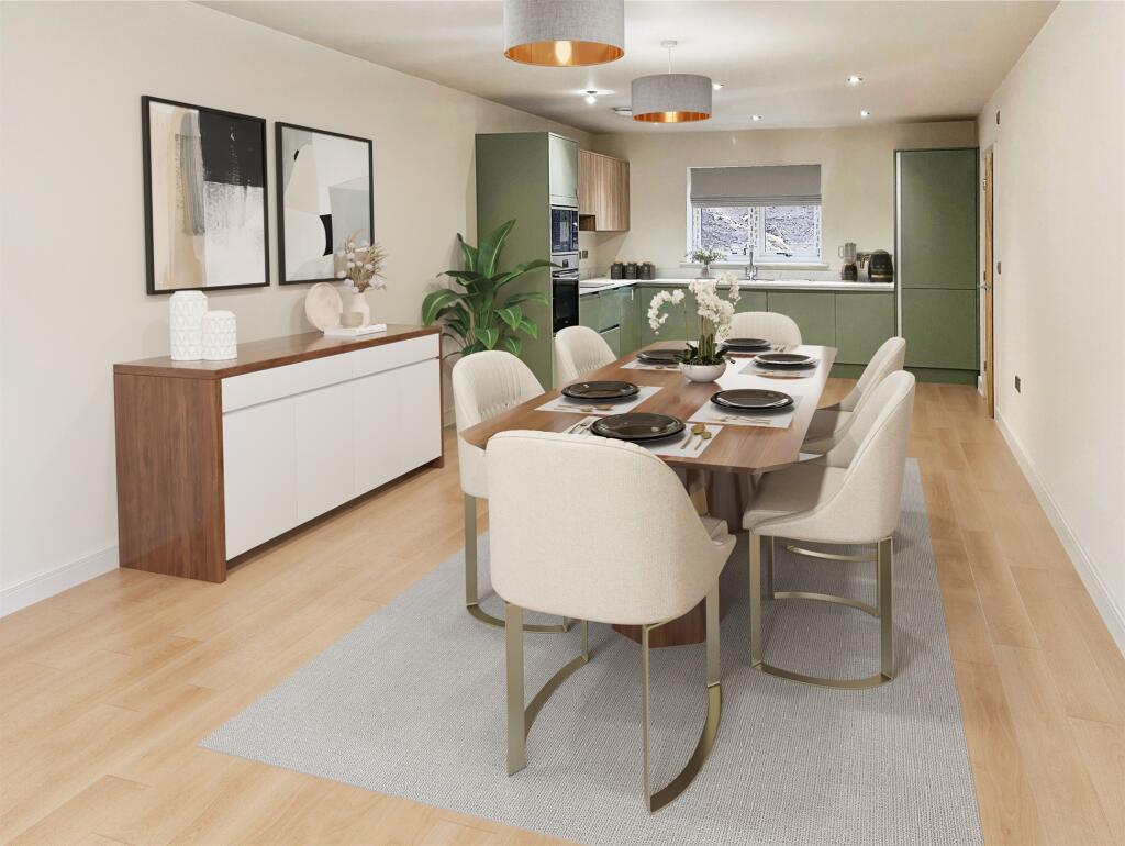 Kitchen, Dining &amp; Lounge 
