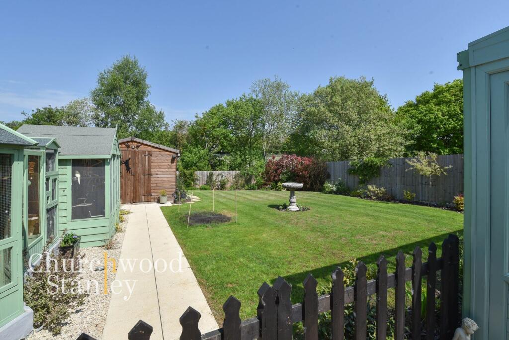Rear garden