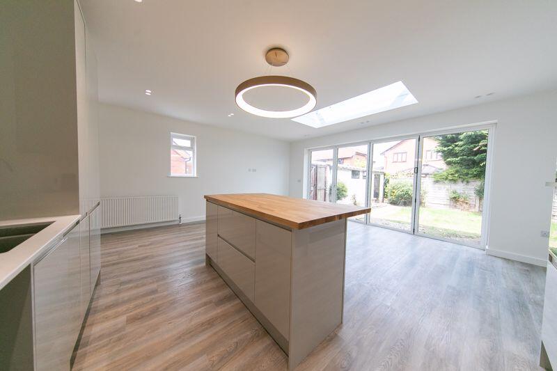 Kitchen, living and dining space