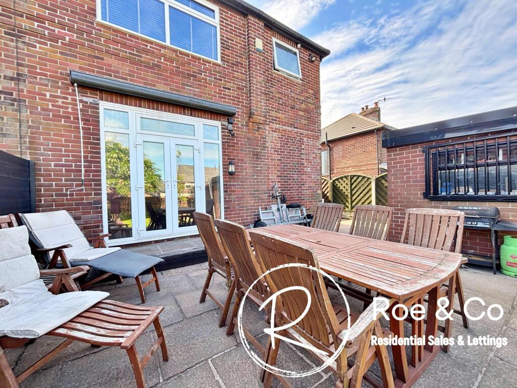 Rear garden