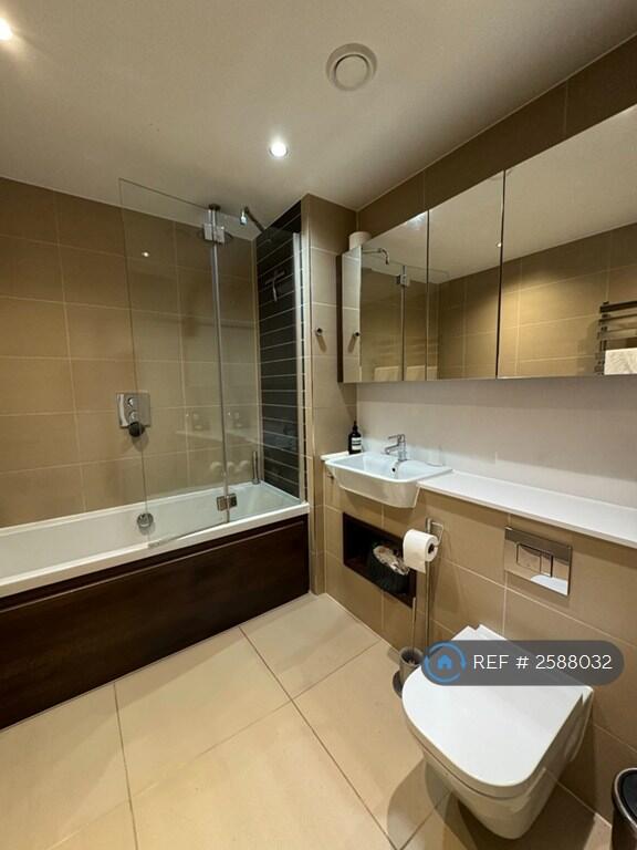 Second Bathroom With a Bath