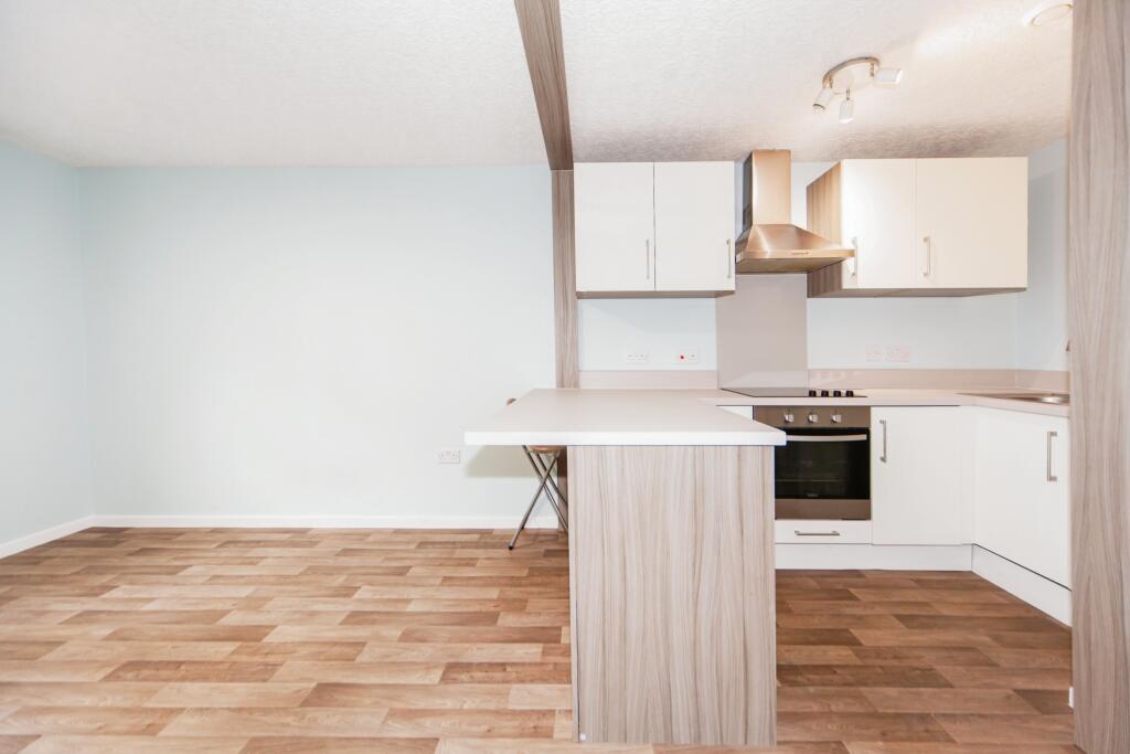 Open plan living area