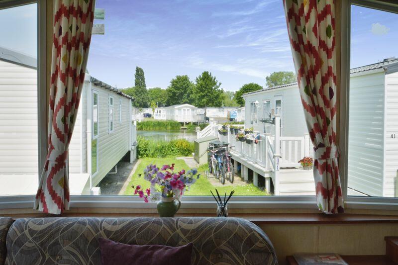 Views towards the lake