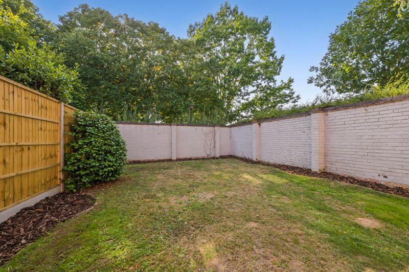 West Facing Rear Garden