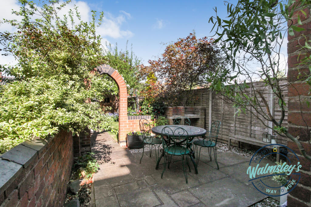 Delightful rear gardens