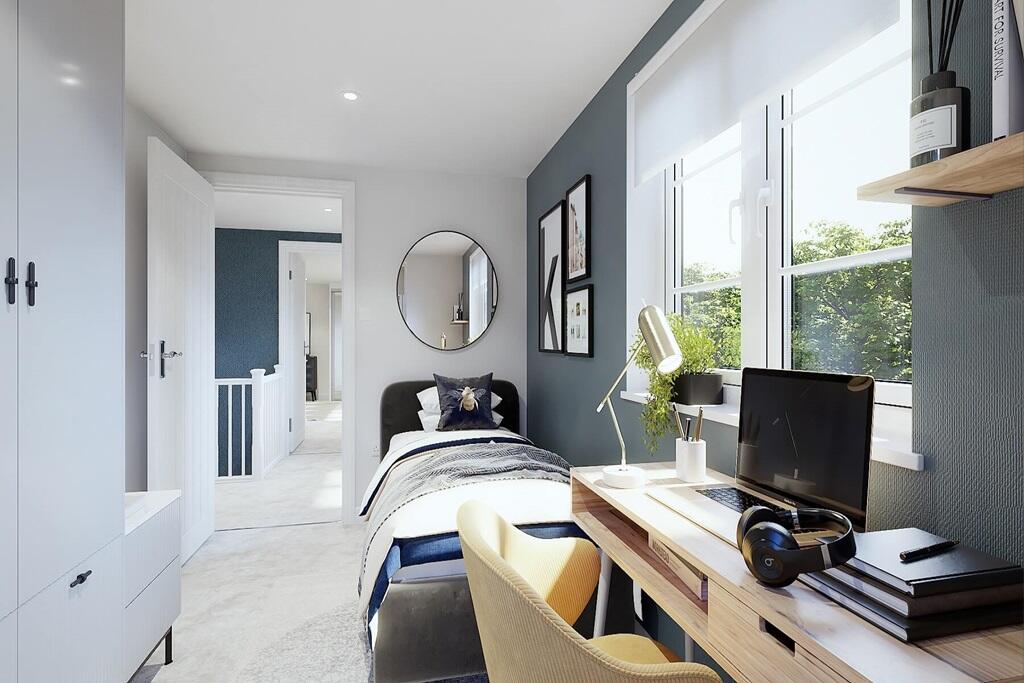 Kids room or study? Typical Taylor Wimpey home