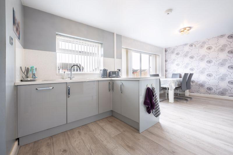 KITCHEN into DINING AREA