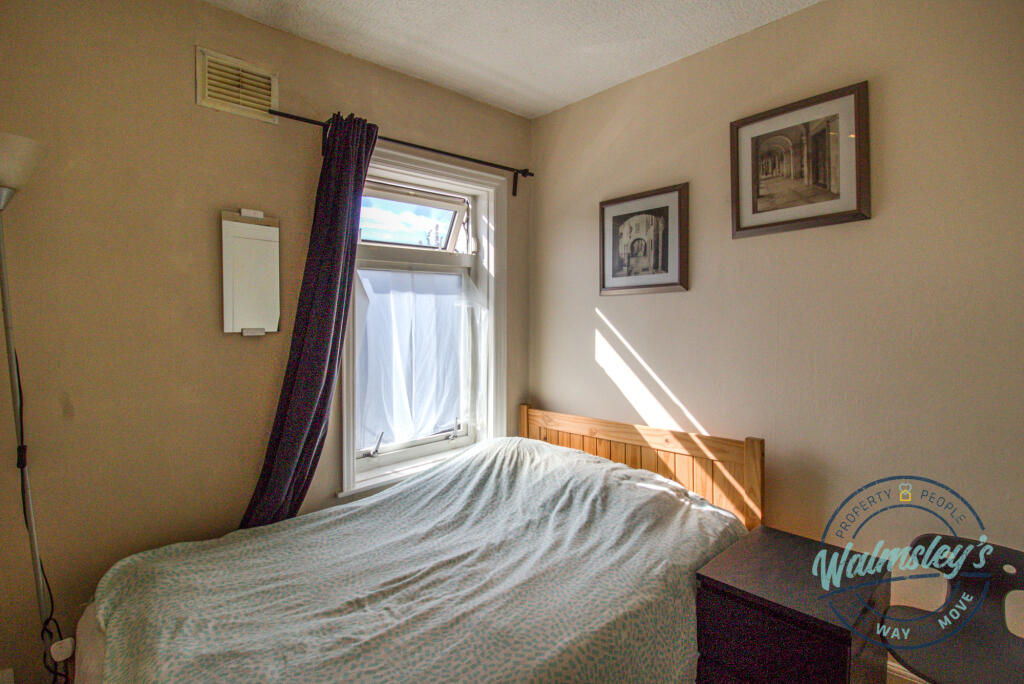 Smallest double bedroom to aspect