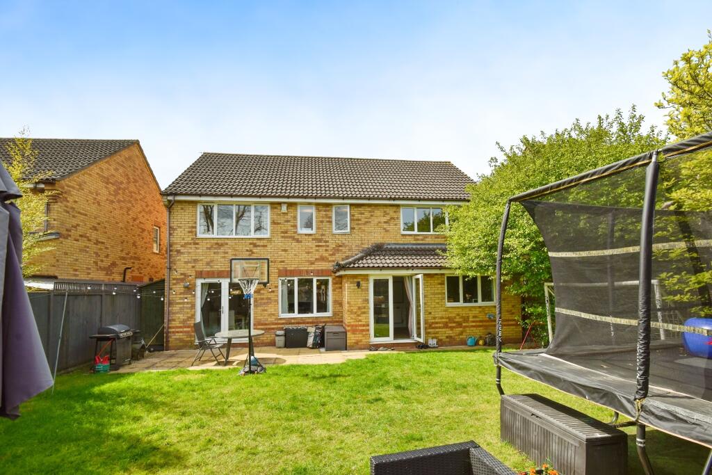 Back View Of The Property From The Private Rear Garden
