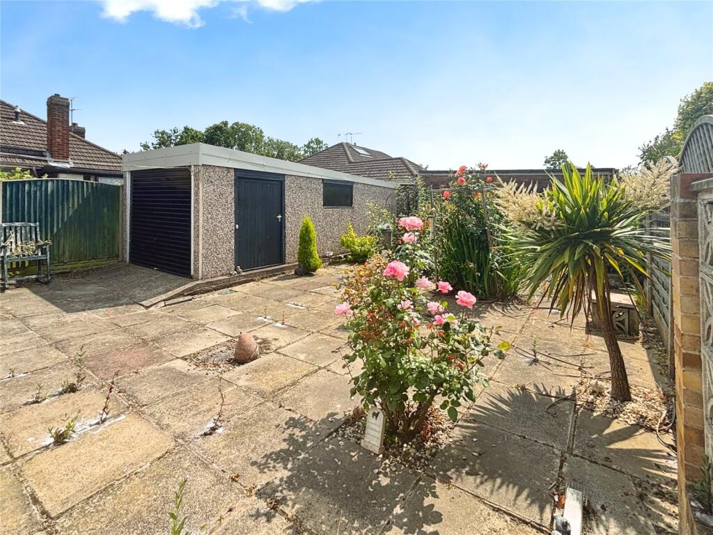 Rear Garage