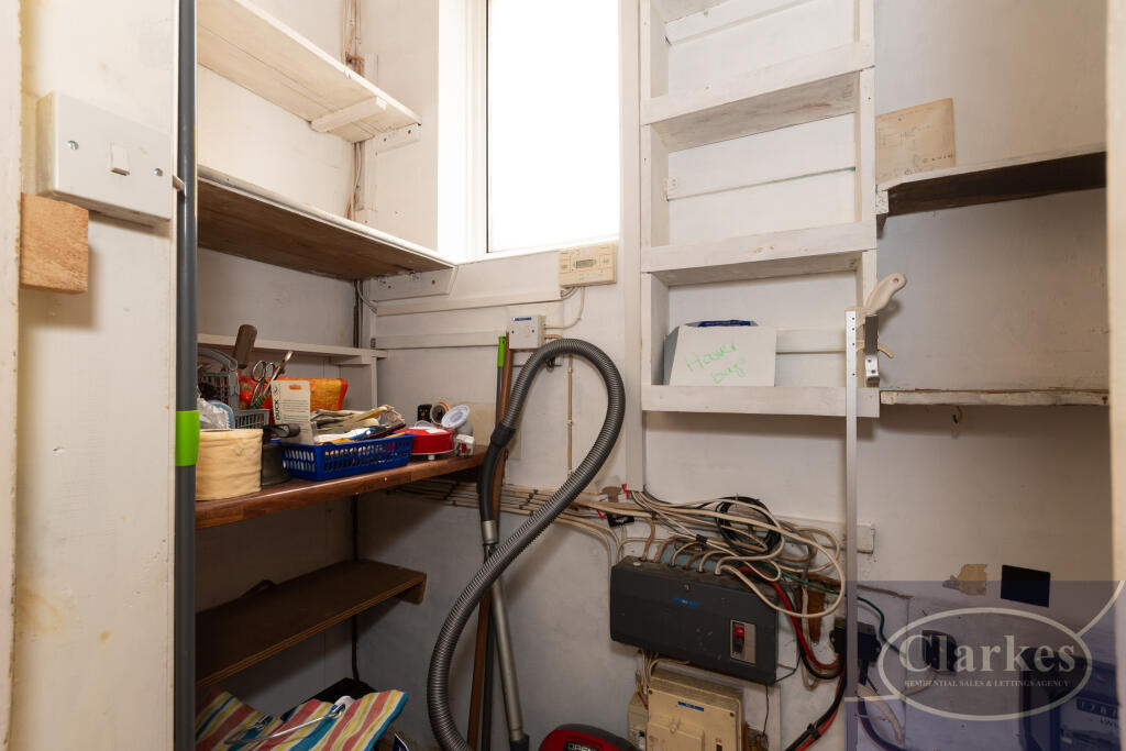 under stair cupboard