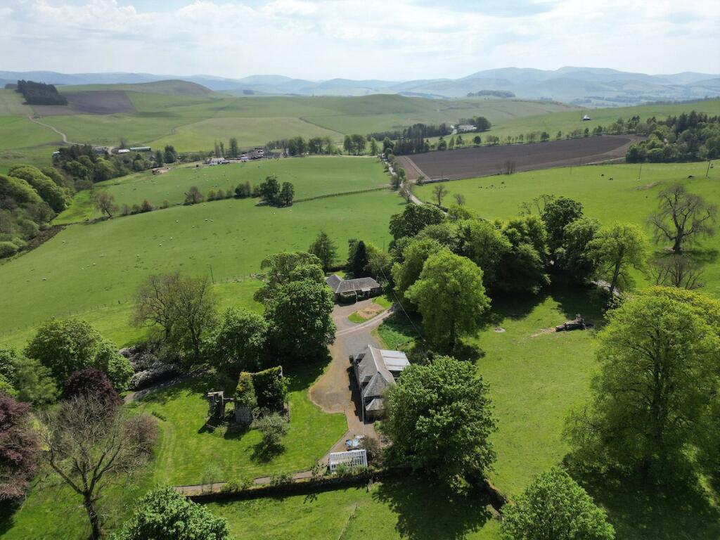 Aerial View Ruin