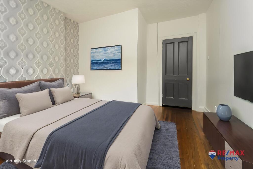 Virtually Staged Bedroom