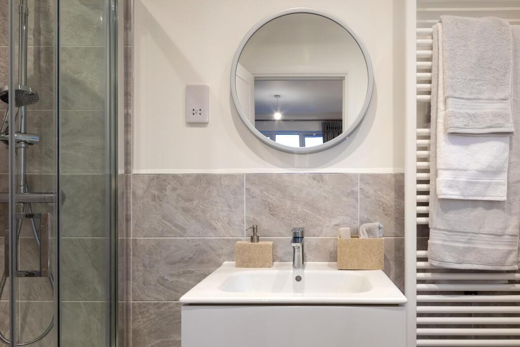 Indicative shower room