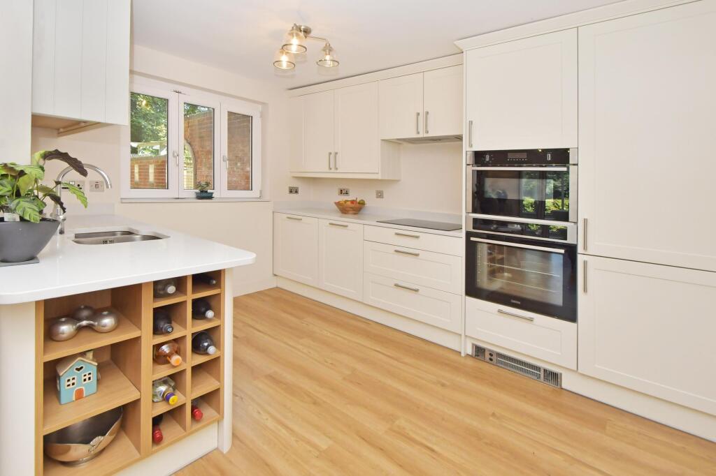 smartly appointed kitchen