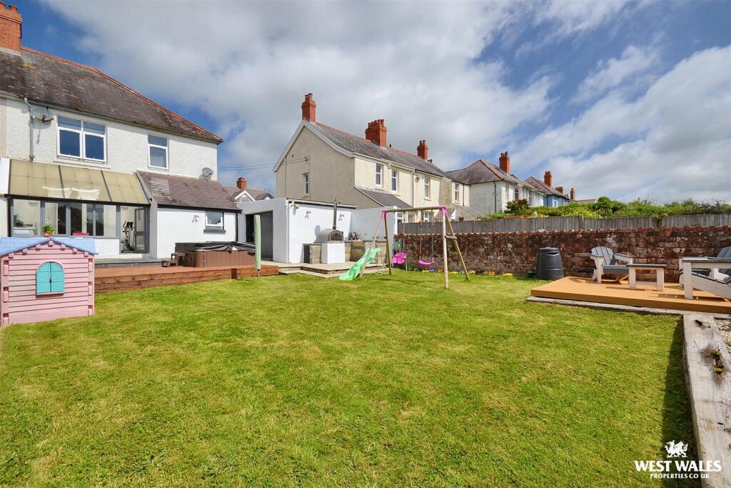 Rear garden