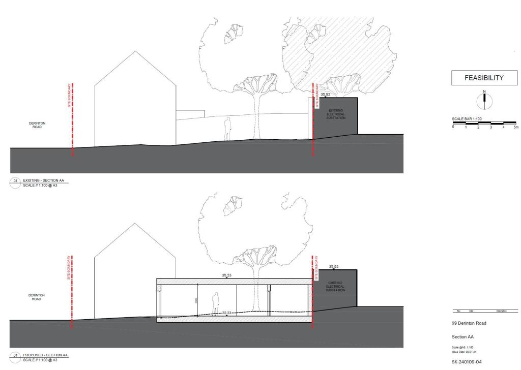 Land adjoining 99 Derinton Road, Tooting, London SW17 8JA