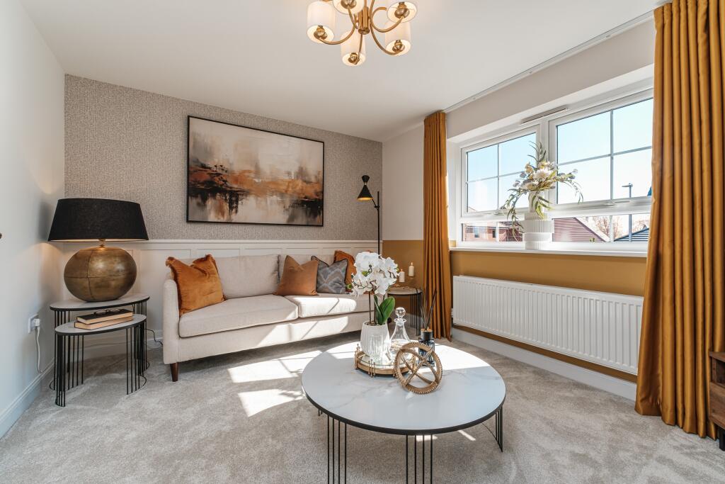 Interior view of the living space in our 3 bed Kingsville home