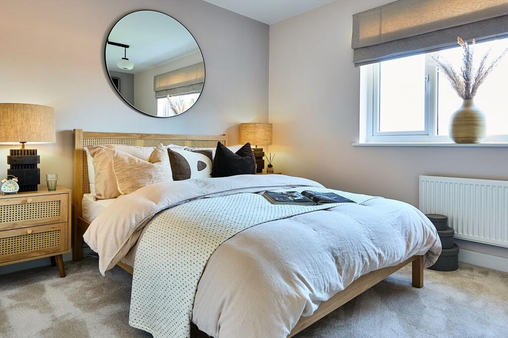 A second double bedroom