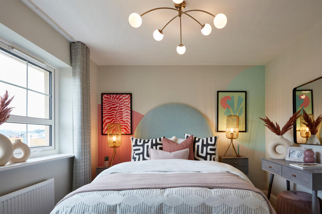 Further double bedroom in the Kenley 2 bedroom home