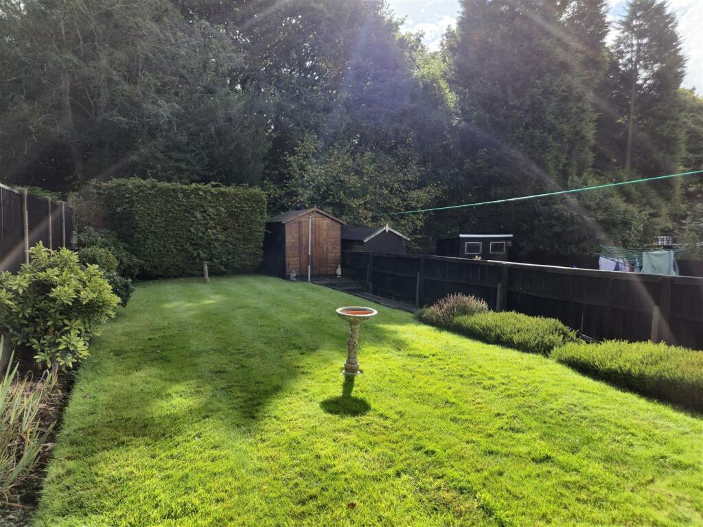 Private Rear Garden