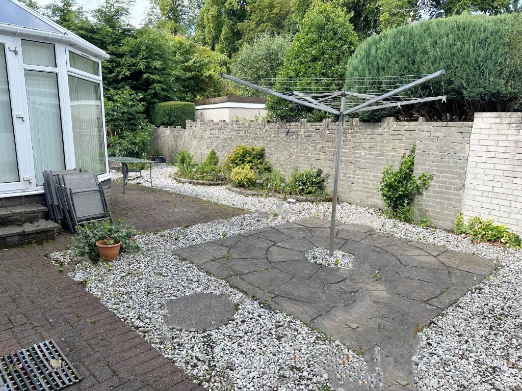 Rear garden