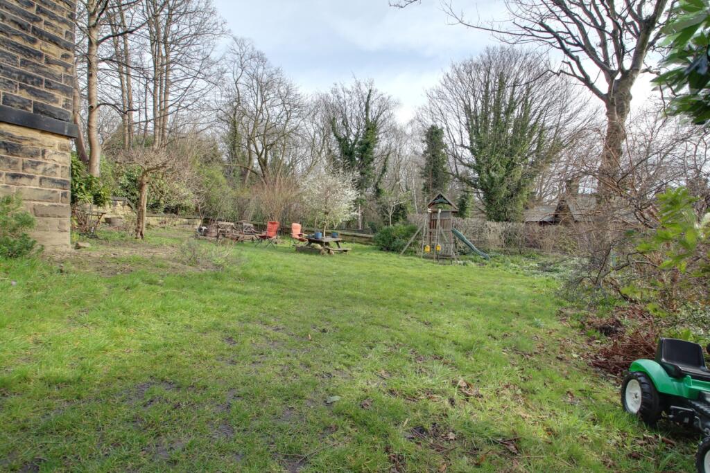 Part of the shared gardens
