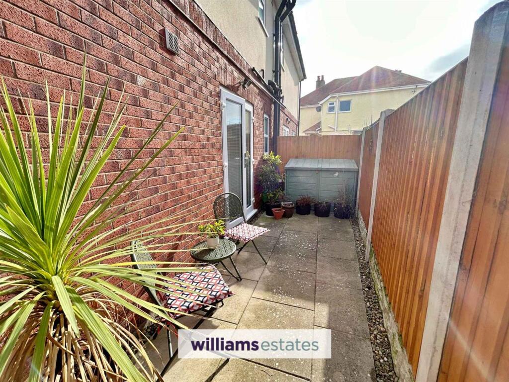 Rear Patio