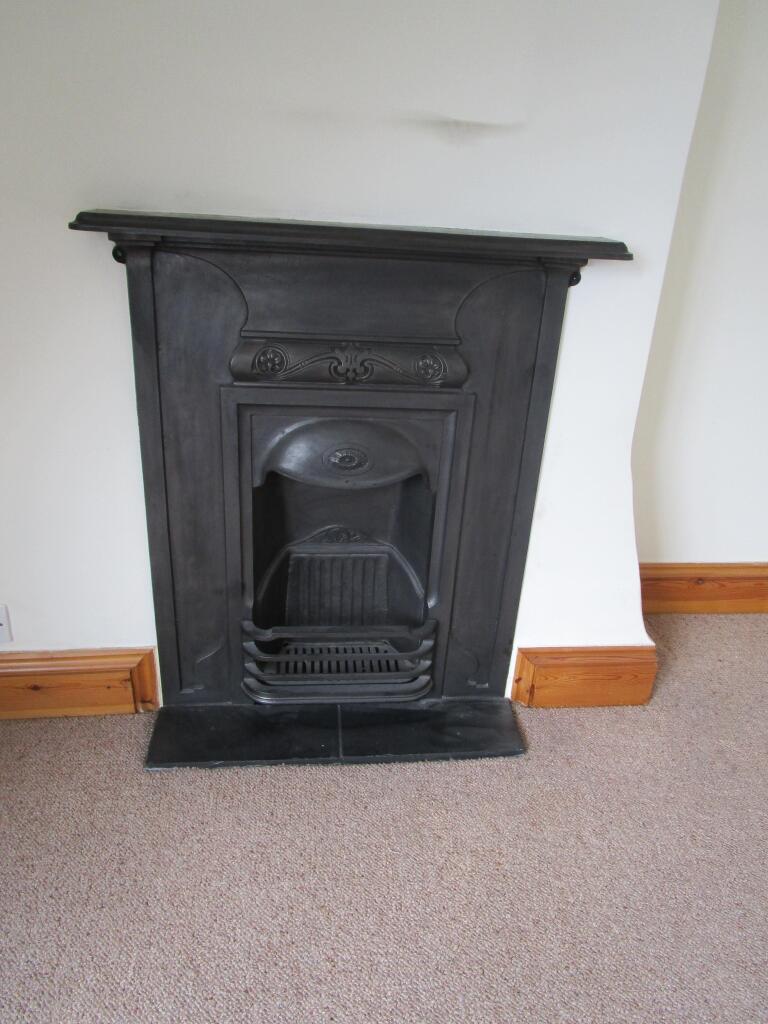 Lounge fireplace