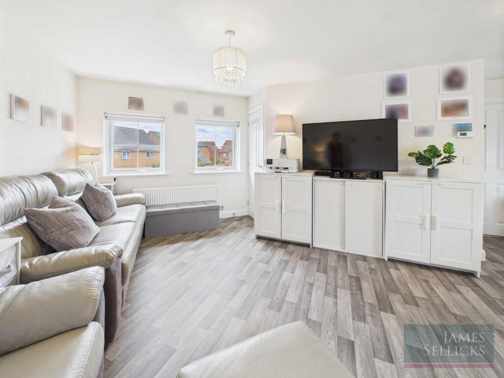 Open plan living dining kitchen
