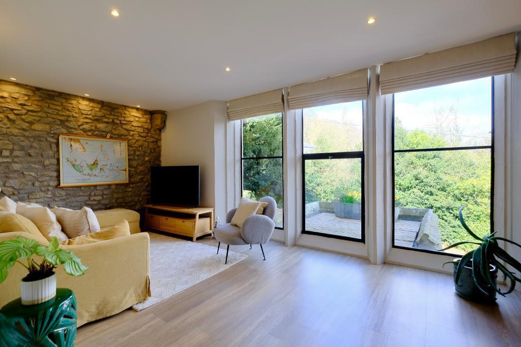 Floor to ceiling original windows