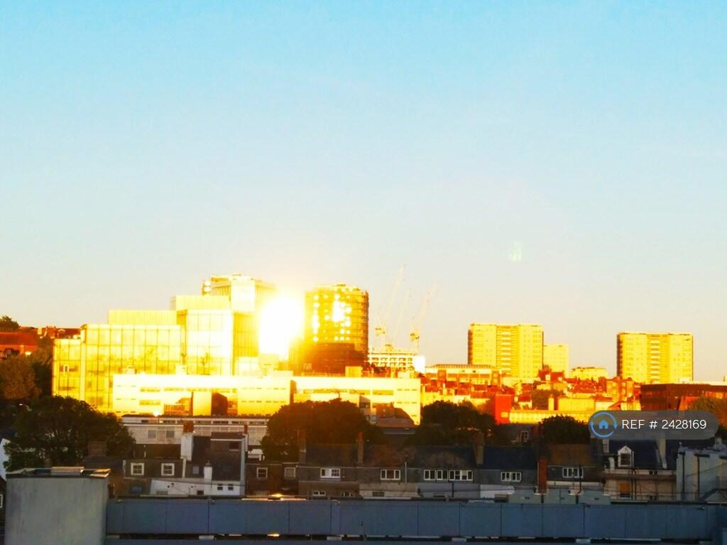 Sunset. View To The East