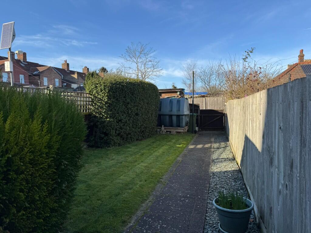 Rear garden