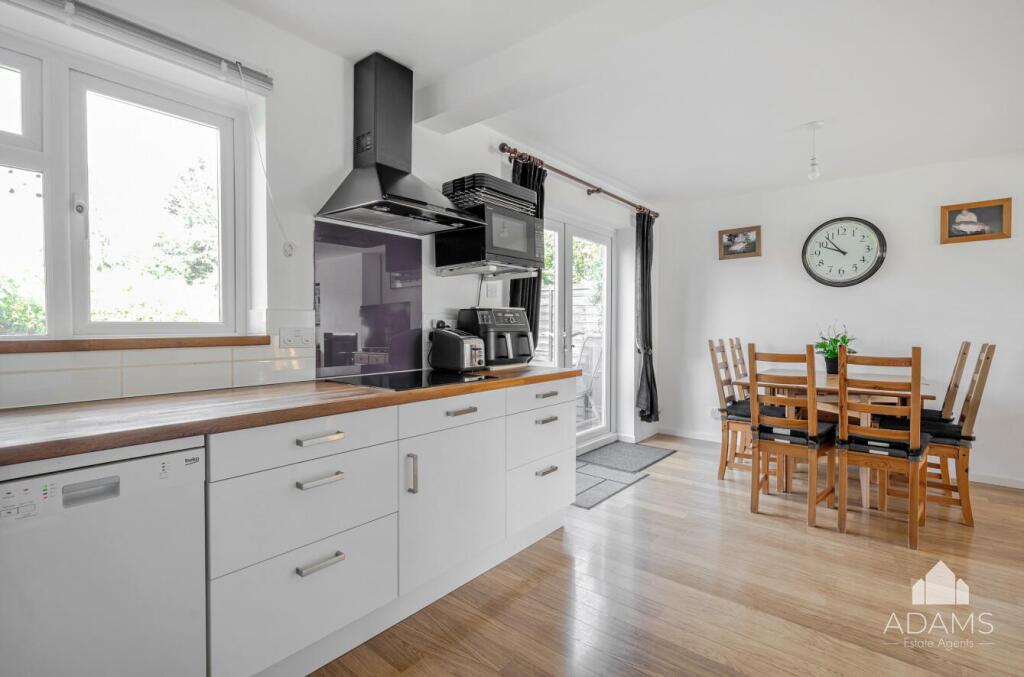 Sitting/Dining Room and Kitchen