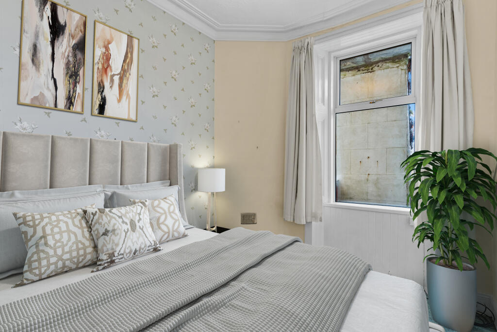 Bedroom Virtually Staged