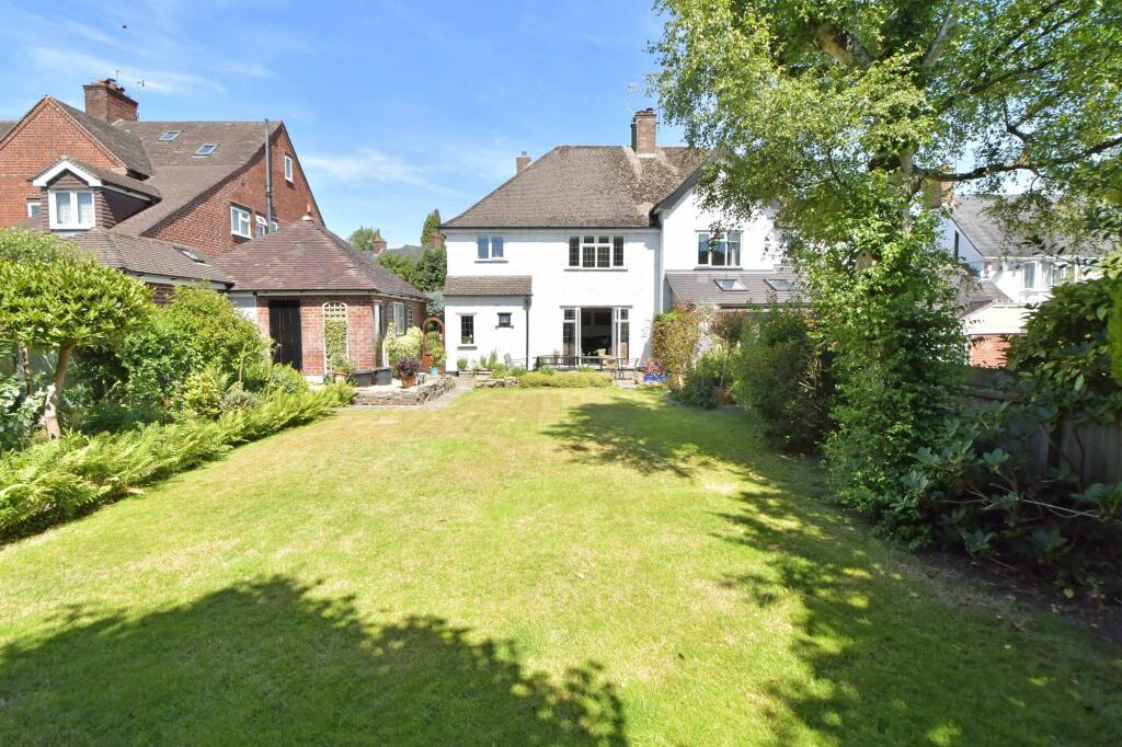 Rear garden