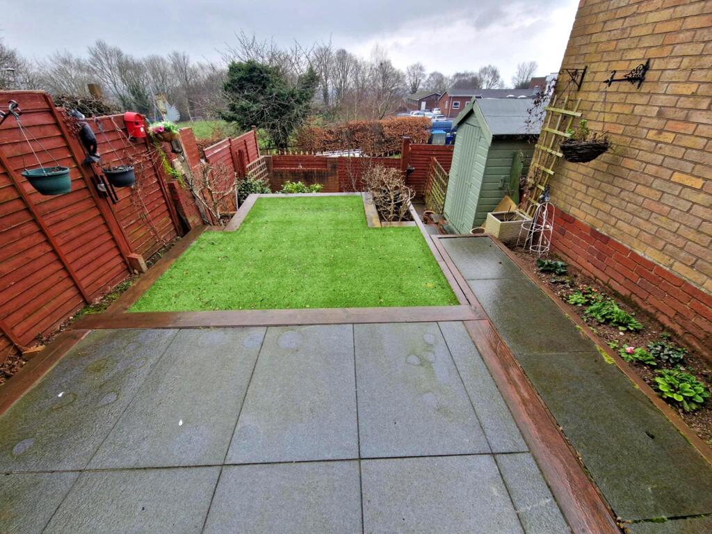 Rear garden