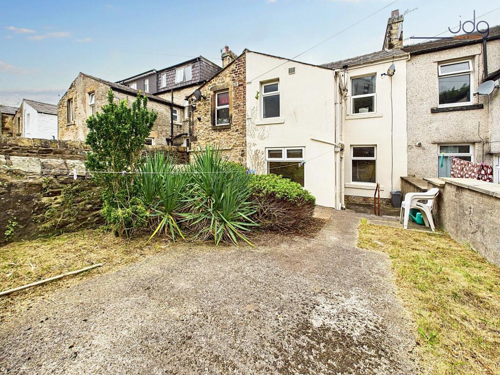 Rear of the property