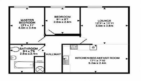 Bishops Corner Floorplan - Right Turn No Balcony.j
