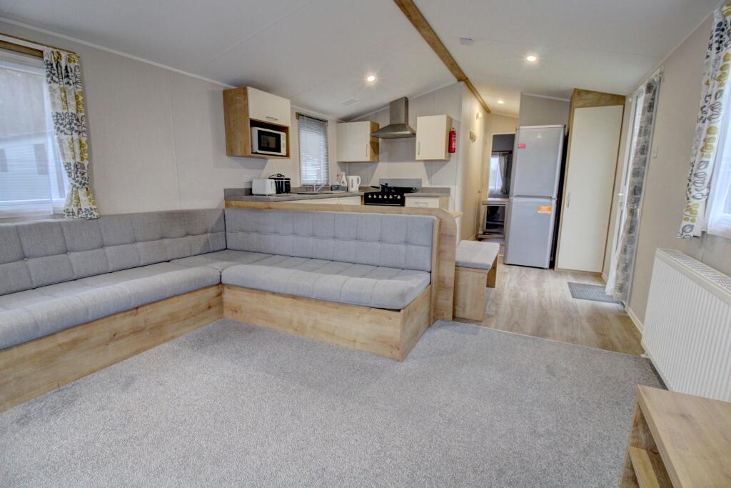 Open plan living space
