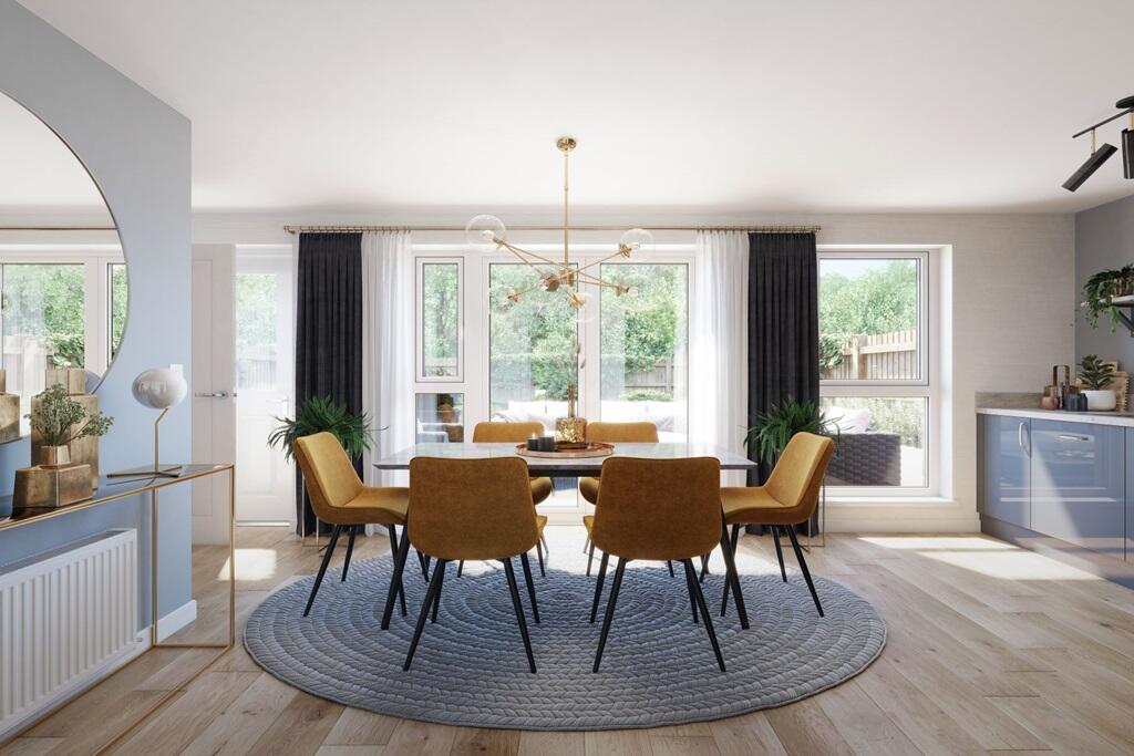 with French doors opening to the rear garden