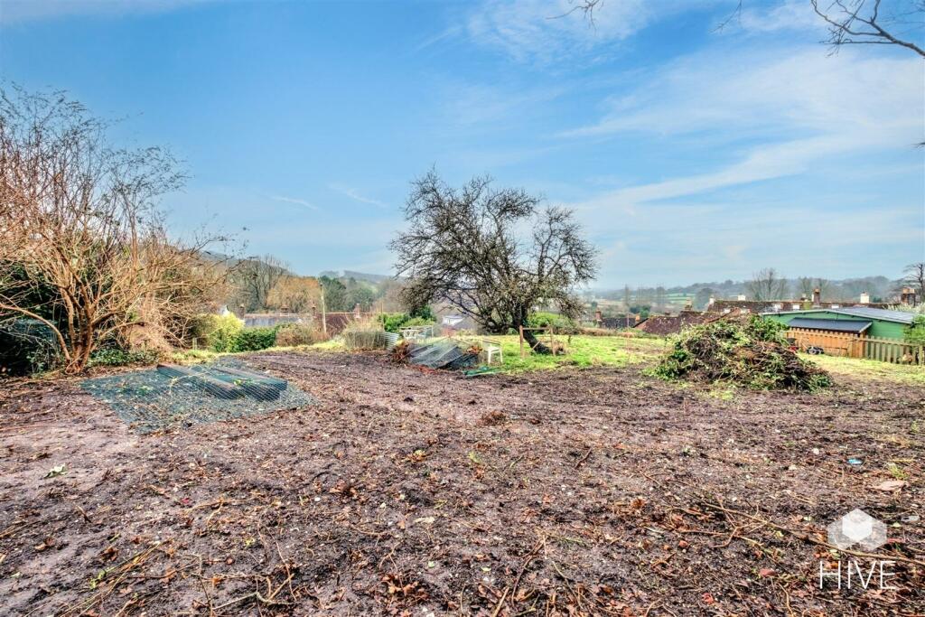 Top end of the garden